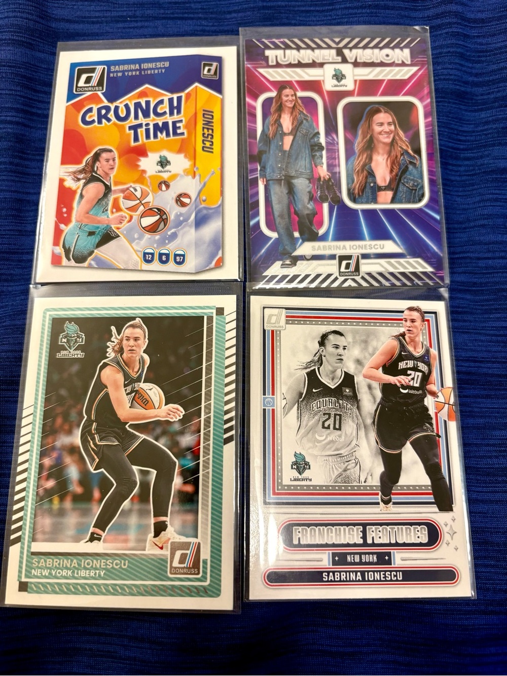 Sabrina Ionesco Basketball Cards New York Liberty